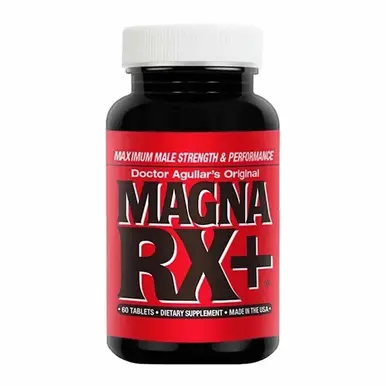 Premium MagnaRX Plus Advanced Male Enhancement - Dual-Phase Formula MagnaRX Plus male enhancement bottle - advanced natural dual-phase performance supplement